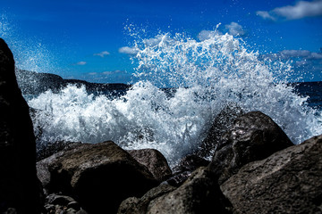 Onde presso playa San Felipe - Gran Canaria 