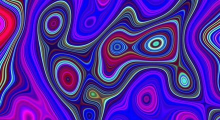 Psychedelic abstract pattern and hypnotic background for trend art,  art.