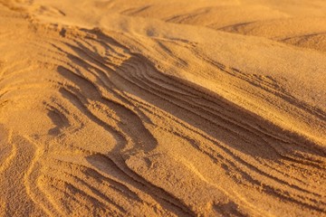 Sand, yellow desert.