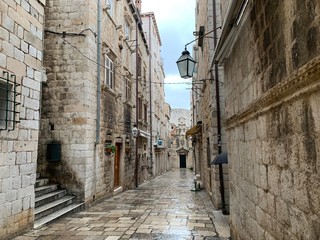 Dubrovnik Croatia street view