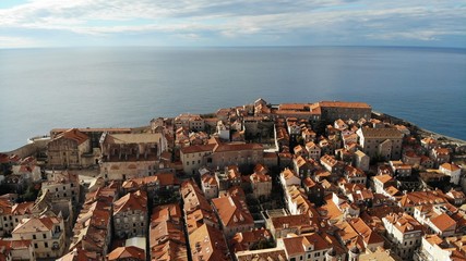 dubrovnik view in croatia