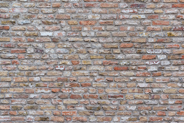 Schöne alte Backsteinmauer Backsteinwand Mauer