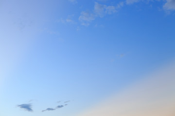 clear blue sky background