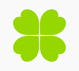 Shamrock leaf icon.