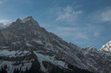 mountain landscape, alps, ahornboden