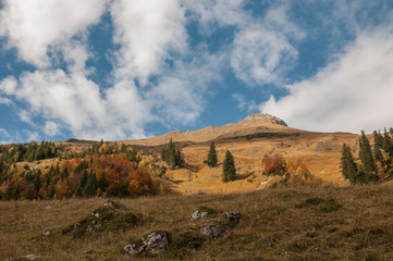 mountain landscape, alps, ahornboden