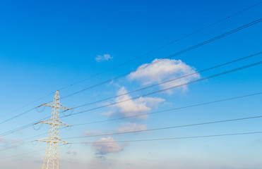 routing electrical tower