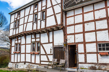 Maraite House from 1592 at Bellevaux, Bellevaux-Ligneuville, Malmedy, Belgium