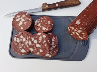 Hausgemachte Blutwurst