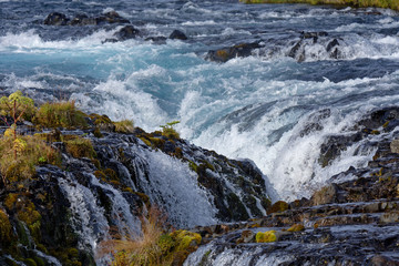 am Bruarfoss, Island