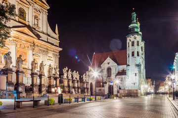 Andrew's Church in Krakow, Poland