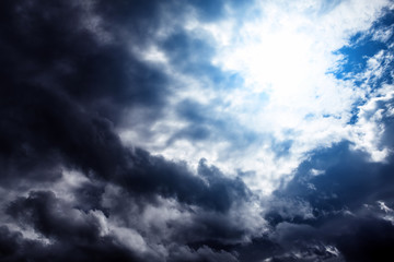 Obraz premium Cloudscape with a Light