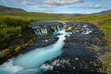 am Bruarfoss, Island