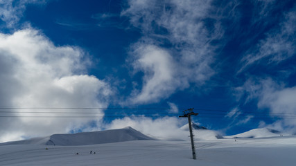 The image of the funicular support.