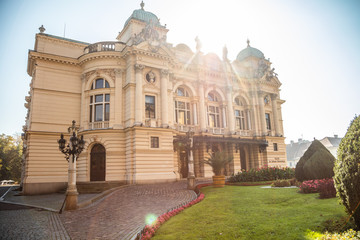 Obraz premium Juliusz Slowacki Theatre in Krakow, Poland