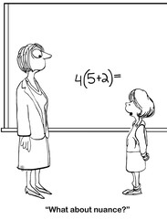 Female math teacher wants answers