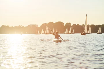 Hamburg Alster Kajak Sommer © Lars