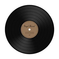 Gramophone vinyl LP record