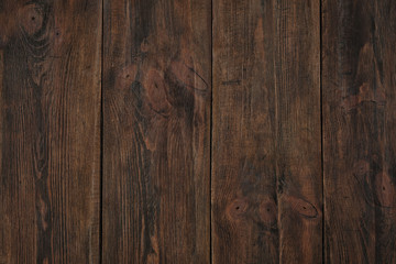 Obraz premium Texture of wooden surface as background, top view