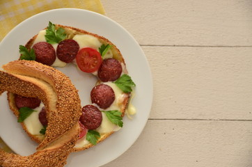 bagel toast