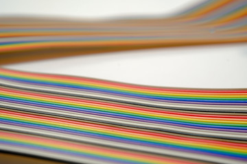macro Ribbon cable
