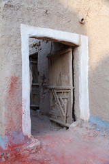 vintage arab village in Saudi Arabia