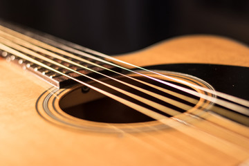 Acoustic guitar body