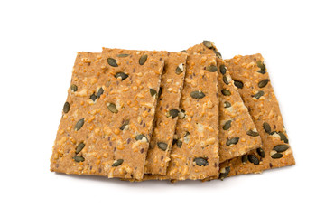 Knäckebrot mit Kürbiskernen