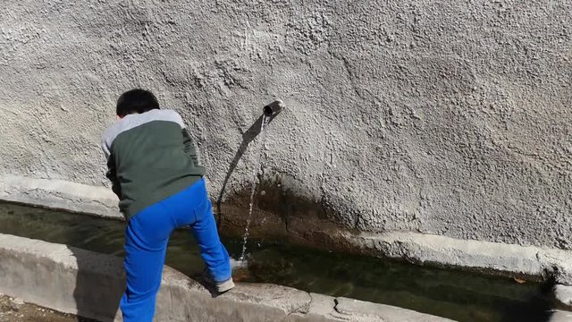 Turkey Anadolu fountain type, cold flowing natural fountains,