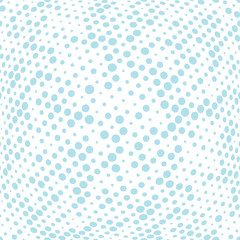 abstract seamless geometric halftone pattern