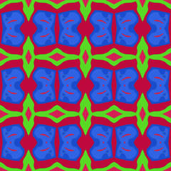 Seamless background pattern with a variety of multicolored lines.