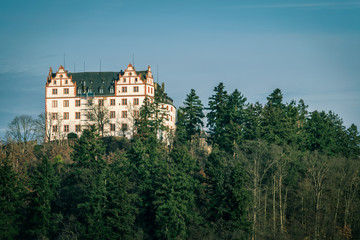 Fototapeta na wymiar Schloss Lichtenberg im Fischbachtal