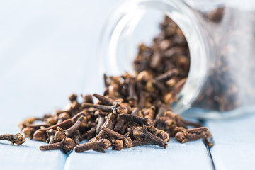 Carnation, dried clove spice.