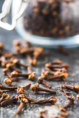 Carnation, dried clove spice.