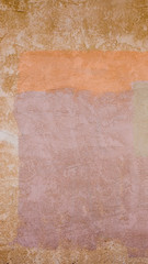 Color Patch on Stucco Texture