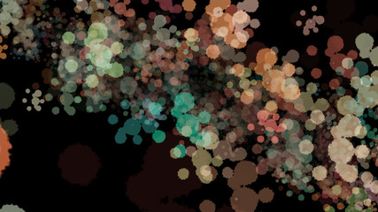 Background with paint. Divorces and drops. Periwinkles.