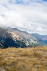 die Berge in Südtirol bei Meran