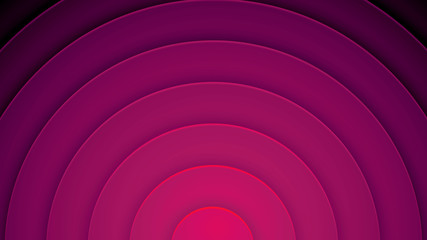 Background with circles in a paper style. With a variety of colors.