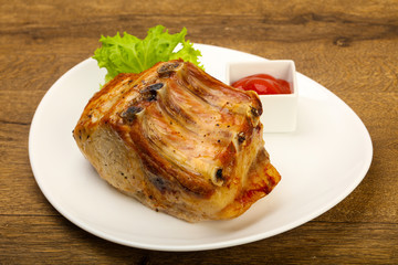 Roasted pork
