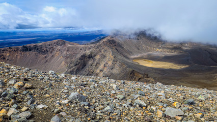 Tongariro Alpine Crossing in New-Zealand
