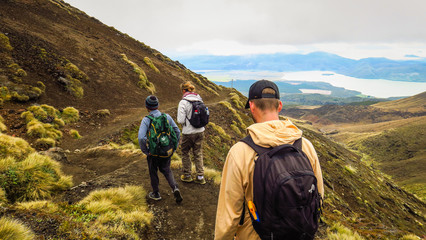 Tongariro Alpine Crossing in New-Zealand
