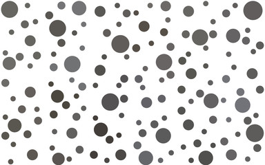 Light Gray vector  template with circles.