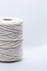 Handmade macrame, needlework, knitting. Women's hobby. Macrame Home decor – Image