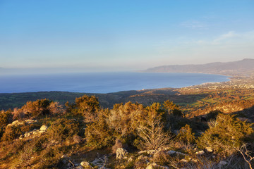 Cyprus Akamas Peninsula National Park mountain's