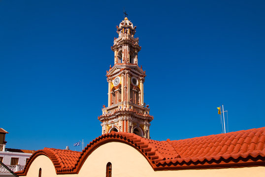 The monastery Panormitis. Symi Island