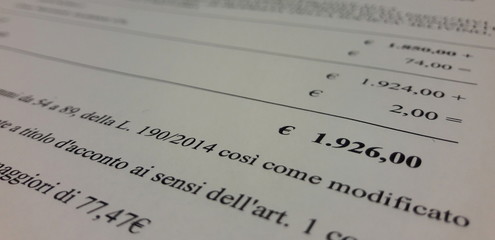 Fatturazione elettronica e cartacea © Alfons Photographer