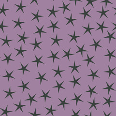 Modern star shapes repeat pattern design