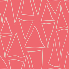 Triangles seamless pattern design