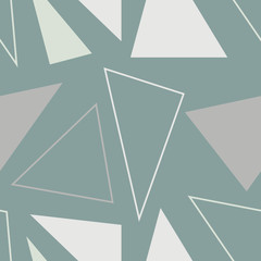 Triangles seamless pattern design