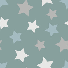 Stars abstract seamless pattern design